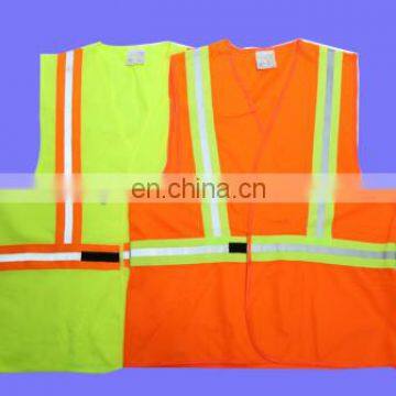 Customer unsex safety/ security reflective Vest for Running or Cycling events