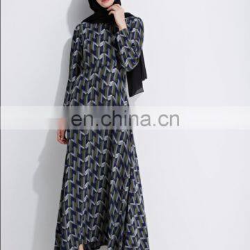 Professional factory supply latest dress designs for ladies muslim long dress