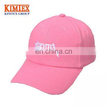 Promotional high quality custom baseball cap with embroidery logo dad hat