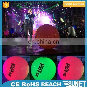 2018 New Product Color Changing Light Orb RGB Led Ball 8 Lnch