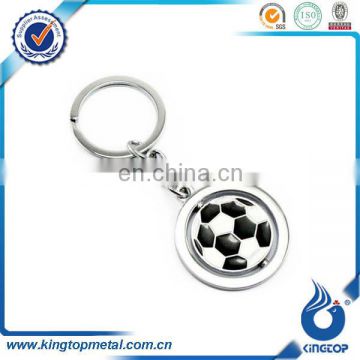 Promotional mini 2D soccer ball keychain