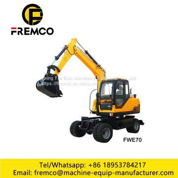 FWE70 Small Wheel Excavator 7.0 Tons photo-2