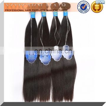 Most Popular Hot Selling 8A 7A 6A 5A Grade Remy Full Cuticle Double Drawn Natural Color Virgin Brazilian Hair Weave