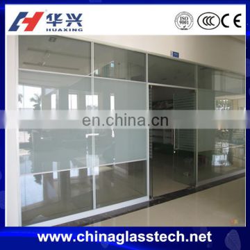 waterproof three Panels Aluminum Profile Dressing Room Glass Door