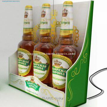 High Quality Glass Cabinet Acrylic Wine Display Box for Supermarket photo-2