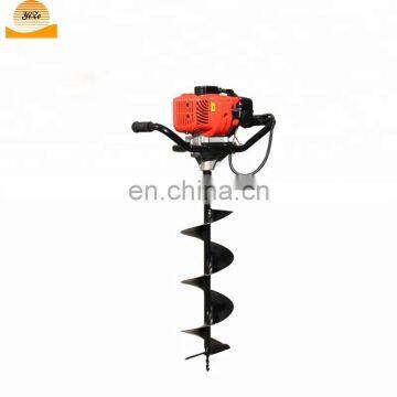 Ground drill auger for earth auger drilling machine