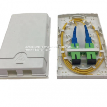 Standard High Quality FTTH 1 Core Fiber Optic Terminal Box Simplex or Duplex photo-4