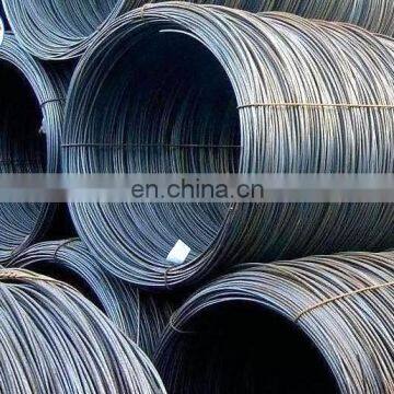 SAE 1006 6.5mm Hot rolled steel wire rod in coils