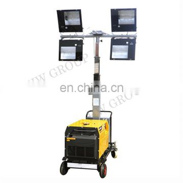 Diesel light tower generator hydraulic led light tower with cheap price