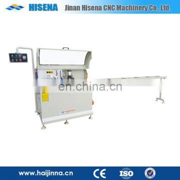 LJZZ--100 450mm sawblade corner cleat automatic cutting aluminum curtain wall machine