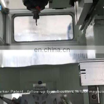 15 years professional aluminum 4 axis CNC machine center for facade and curtain wall work