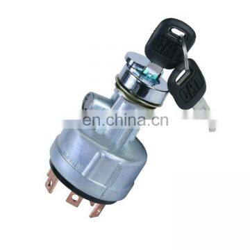 Spare parts 7Y-3918 Key Ignition Switch For 320B E320B Excavator 6 lines 2 keys