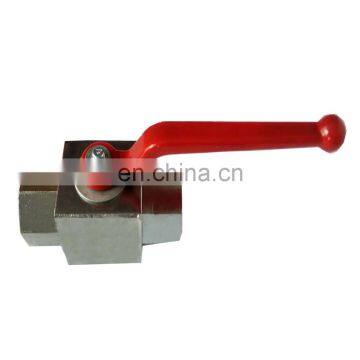 YJZQ-J6W J8N J10B carbon steel Straight-through female thread connection ball valve with handle