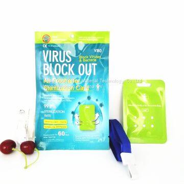 Stock Wholesale Portable Clo2 Sds Chlorine Dioxido De Cloro Anti Blocker Air Doctor Virus Card photo-5