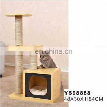 Manufacture Sale Customized Cat Tree House Scratch Post