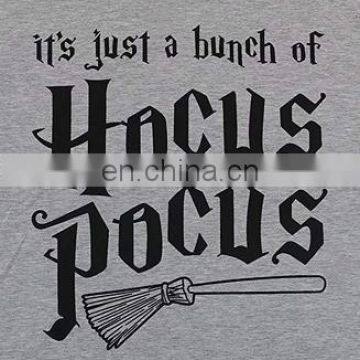 Halloween Series European and American Hot Style Short-sleeved Women's T-shirt Pure Cotton Loose Large Size Casual Letter photo-2