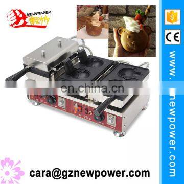 Automatic Bread Making Machine Bear Wafles, Ice Cream Taiyaki Machine photo-2