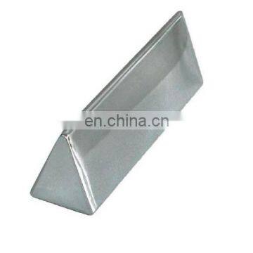 Bright 201 304 316 Stainless Steel Triangle Bar Factory