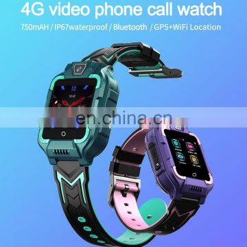 4g Smartwatch With Video Calling GPS WIFI LBS Triple Real-time Positioning SOS One Health Alarm IP67 Waterproof Watch Phone Kids