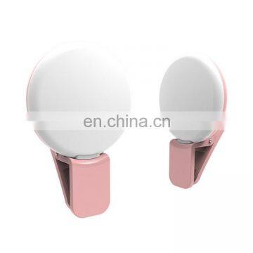 Tiktok Hot Mini Rechargeable Led Circle Ring Light for Camera Selfie Led Camera Light photo-2