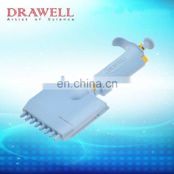 Drawell Multichannel 8 Channel Adjustable Pipette photo-3