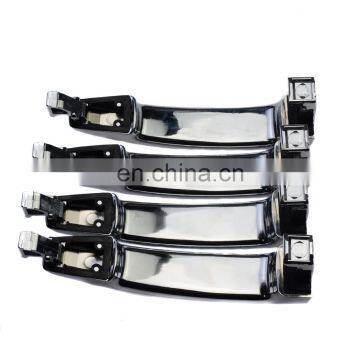 Pair Chrome Front Exterior Outer Door Handle For Chevrolet Aveo 2007-2009 96468306 photo-5