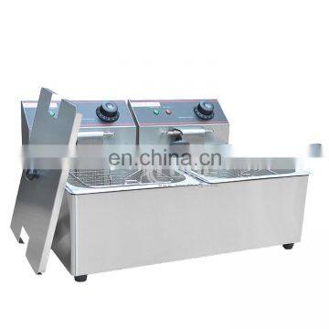 Restaurant Double Tank Double Basket Machine Frying Potato Stainless Steel Fryer Machine