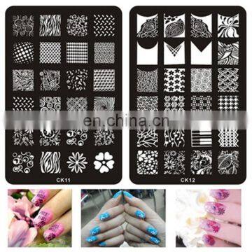 Оптовая продажа металлических индивидуальных штампов для маникюра серии CK photo-2