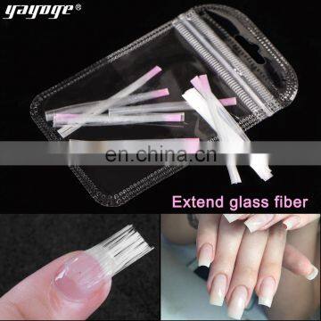 2021 New Arrival Custom Label Nail Supply 57mm 100pcs/bag Fiberglass Nails Extension UV Acrylic Builder Nail photo-4