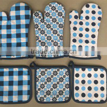 Canvas Printed Oven Mitt and Pot Holder photo-3