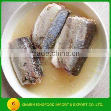 Brine preservation process and fish product type canned jack mackerel                        
                                                Quality Choice