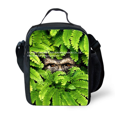 Manufacturer Wholesale Portable Printing OEM Logo Outdoor Thermal Insulation School Lunch Cooler Bag photo-5