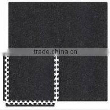 Rubber gym flooring/ Interlocking rubber floorings