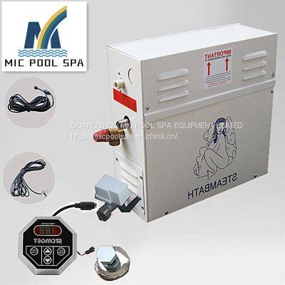 steam generator for sauna room, sauna room equipment