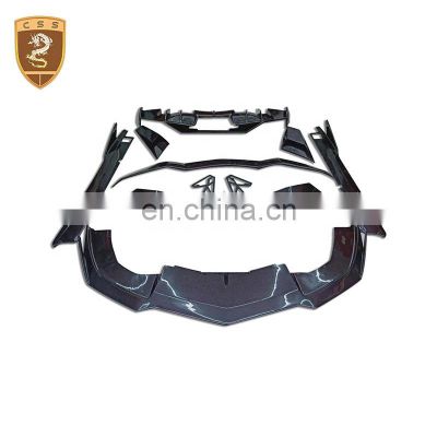 RZ STYLE CAR ACCESSORIES CARBON BODY KIT SIDE SKIRTS SPOILER FRONT BUMPER REAR DIFFUSER LIP FOR LP700 AUTO BODY PARTS