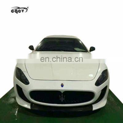 DMC style bumper for Maserati GranTurismo GT GTS front bumper rear diffuser fenders and side skirts for Maserati GT Facelif