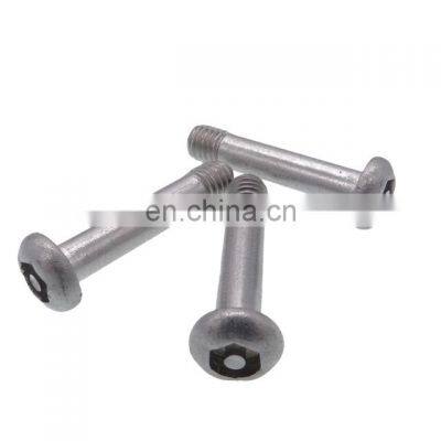 High quality custom stainless Steel Grade 201 Hex Socket Countersunk Head Screws