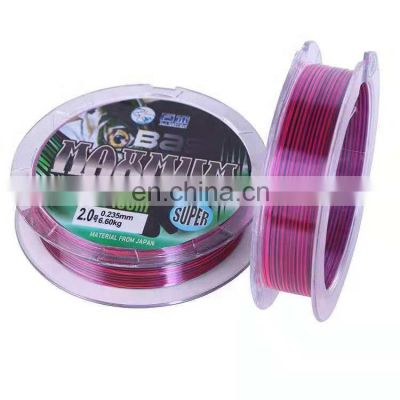 Extreme Super Strong 100m multi-color nylon monofilament fishing line