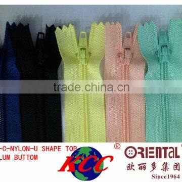 6 inch 3# dyeable tape nylon zipper KCC zipper