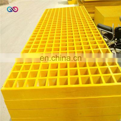 Anti-Slip FRP Swimming Pool Grating Overflow Grating Fiberglass grating panels