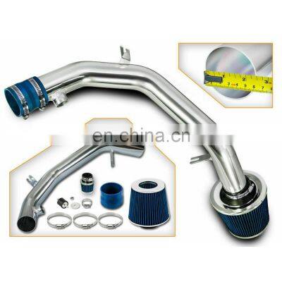 AOSU Blue Cold Air Intake System + Filter For 99-04 VW Golf Jetta 2.8 VR6 Polish