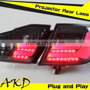 AKD Car Styling Toyota Camry V50 Tail Lights Camry LED Tail Light New Camry Led Rear Trunk Lamp DRL+Turn Signal+Reverse+Brake photo-5
