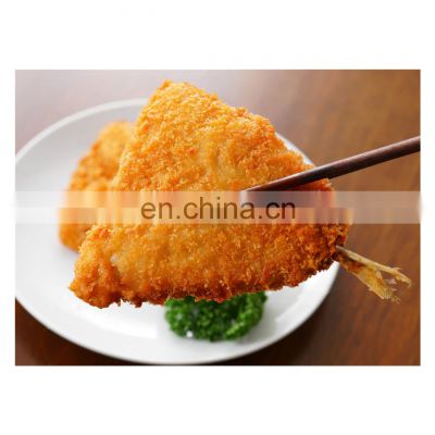 Wholesale breaded horse mackerel fish fillet IQF