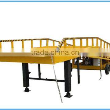 Easily Operated Mobile Hydraulic Yard Ramp