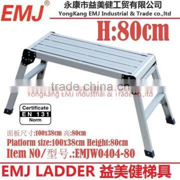 100x38cm Working Platform ladder Height:80cm