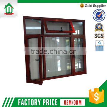 European Standed Double Glazing Aluminum Casement Window