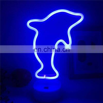 Factory Price Butterfly Pineapple Cat Dolphin Shape Wall Mounted Decor Led Channel Letter Logo Sign Coffee Shop Custom Neon Sign