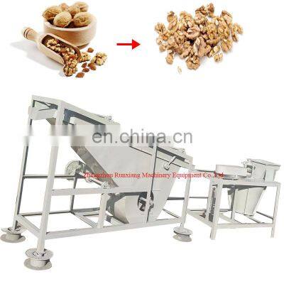 Automatic walnut Macadamia Nuts Processing Peeling  selecting Machine