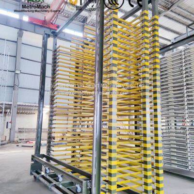 Woodworking Plywood Multi-layer Hydraulic Hot Press Machine With Loader and Unloader Line photo-5