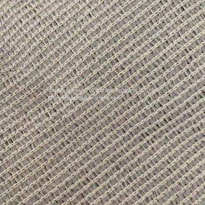 High Quality 340gsm 3*50m Beige HDPE Woven Fabric Knitted Sun Shade Cloth Net Carport